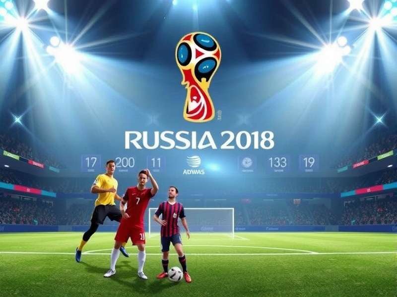 FIFA World Cup Draw Ceremony with officials and team balls