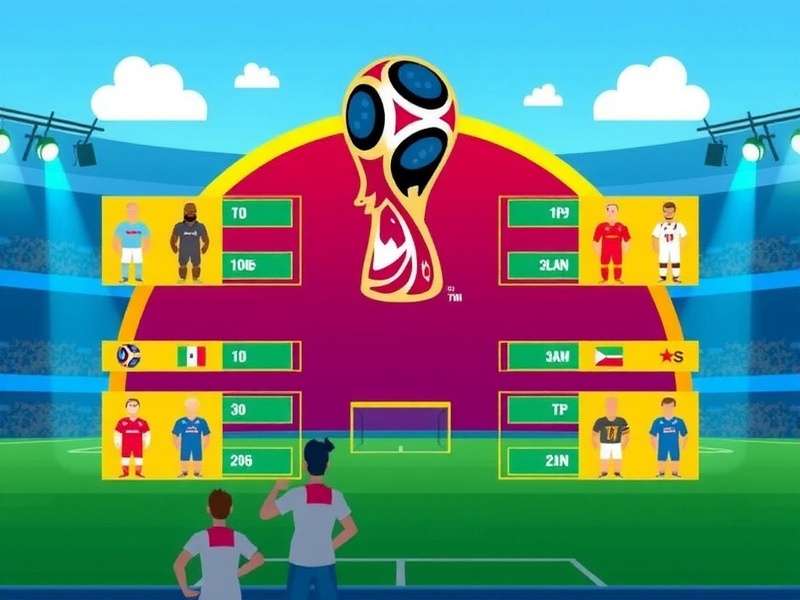 Visual explanation of FIFA World Cup draw pots and seeding process