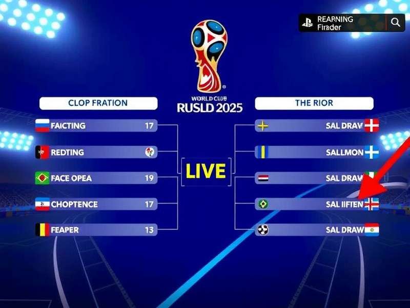 2025 FIFA Club World Cup Draw Live Event in Zurich