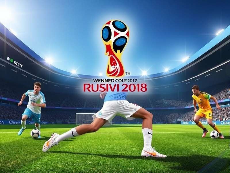 FIFA World Cup Draw Ceremony on a stage with balls and representatives