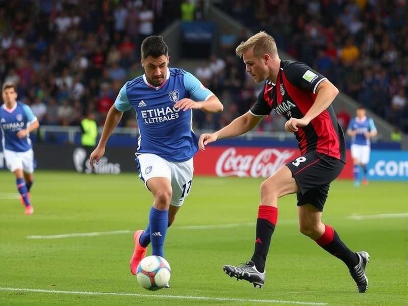Aerial view of Auckland city skyline with stadium