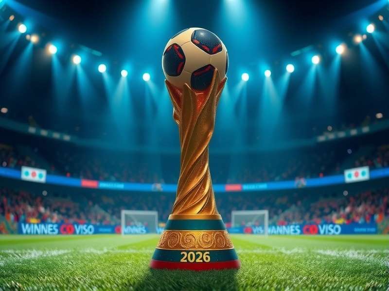 FIFA World Cup draw ceremony with balls and pots