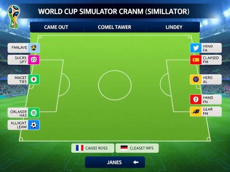 FIFA World Cup draw ceremony with balls and bowls