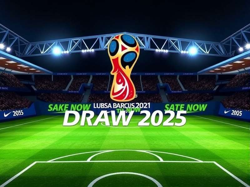 U17 World Cup 2025 Draw Ceremony Visual Concept