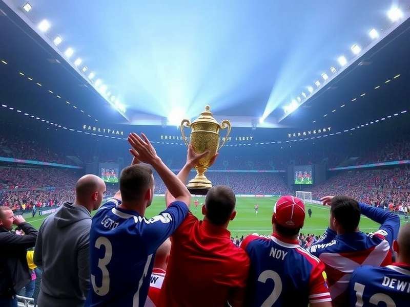 FIFA World Cup draw ceremony with balls being drawn