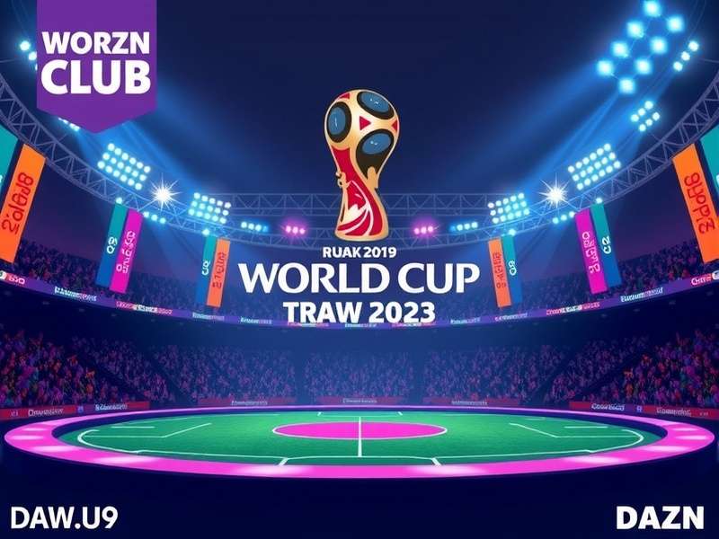 FIFA Draw Pots and Balls on Table