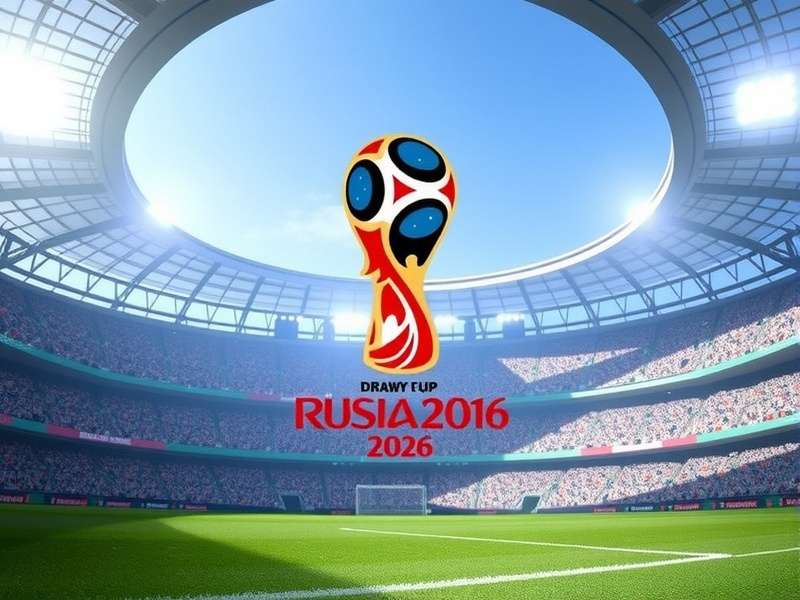 FIFA World Cup Draw ceremony illustration