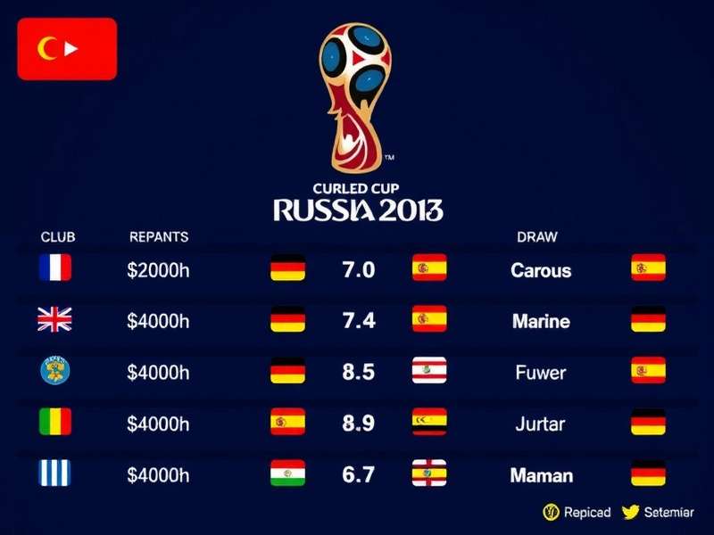 2025 Club World Cup Draw Results Visual Analysis