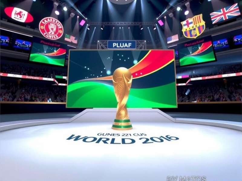 World Cup Draw game result screen showing groups