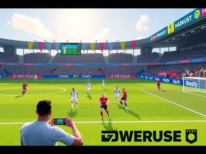 FIFA World Cup Draw ceremony with balls and pots