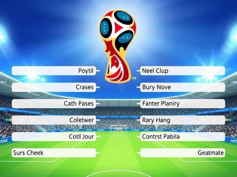 FIFA Club World Cup trophy surrounded by footballs