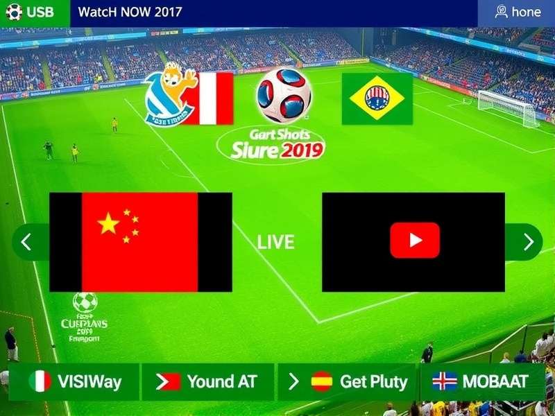 FIFA World Cup Draw Ceremony Live on Stage