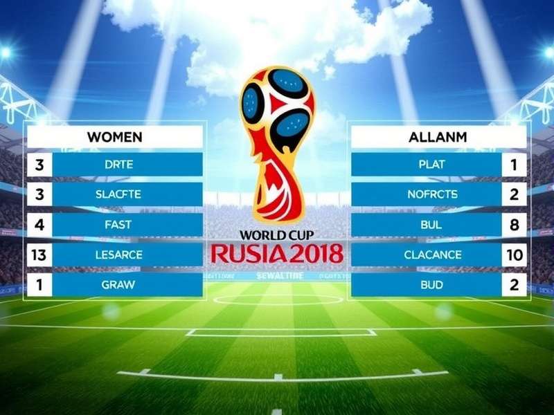 Women's World Cup Draw Ceremony with officials revealing group placements