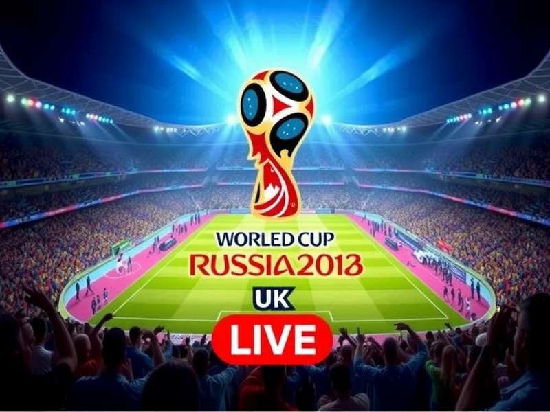 A dramatic illustration of the World Cup draw ceremony with balls being drawn from pots