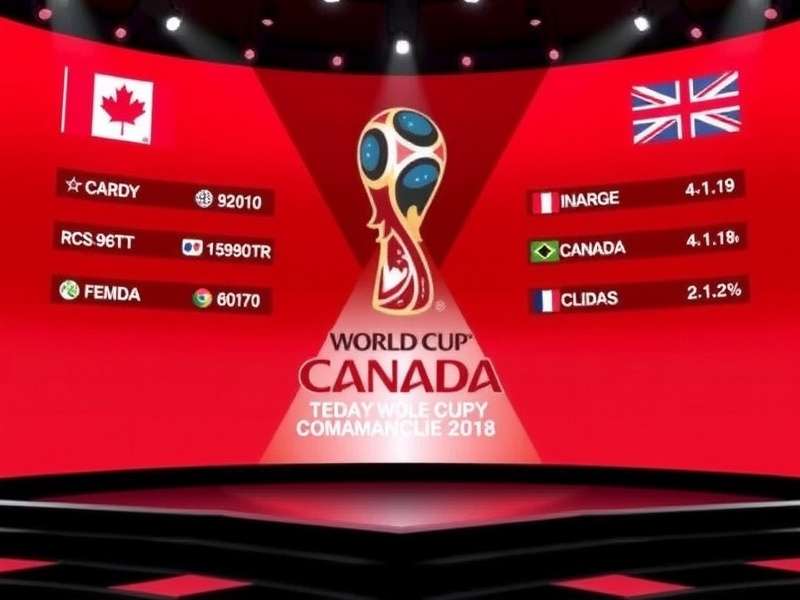 FIFA World Cup draw ceremony with teams and pots