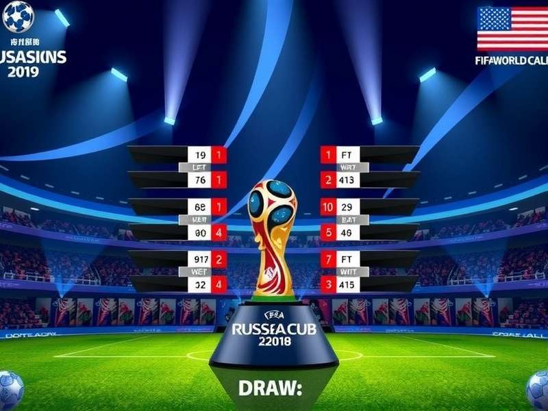 FIFA World Cup Draw Ceremony 2024 with officials and team balls