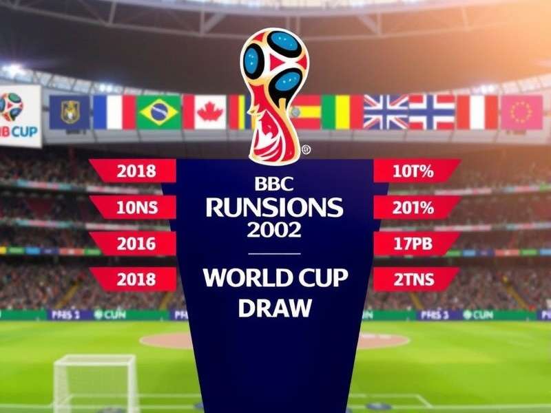 BBC Studio World Cup Draw Coverage