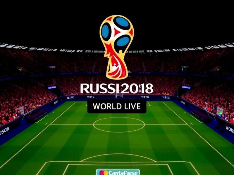 World Cup trophy on display during a draw ceremony