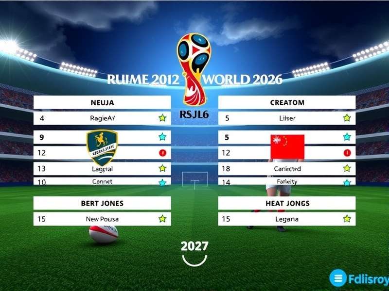 Rugby World Cup 2027 Draw Ceremony at Sydney Opera House