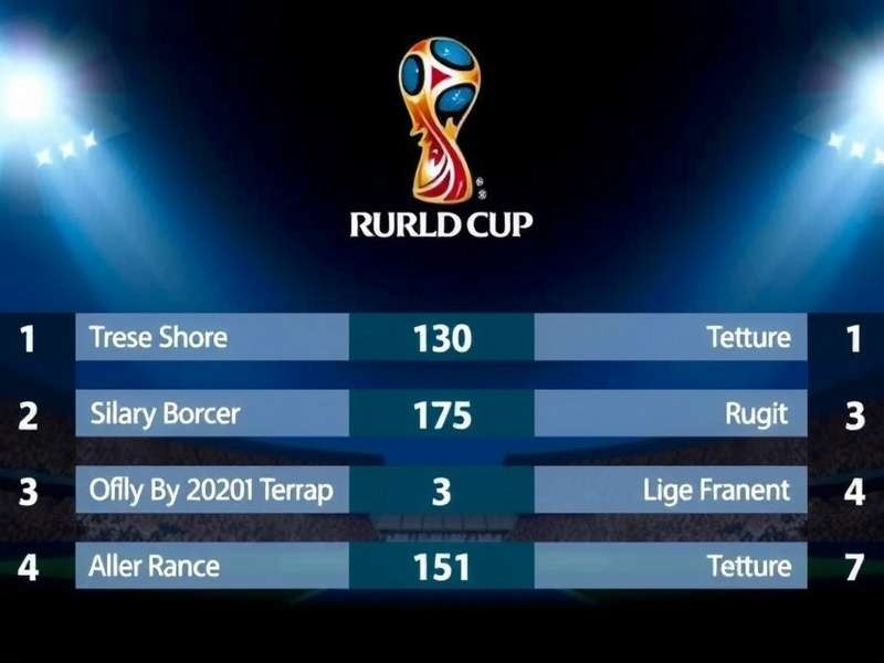 Visual representation of Rugby World Cup draw pots and seeding process
