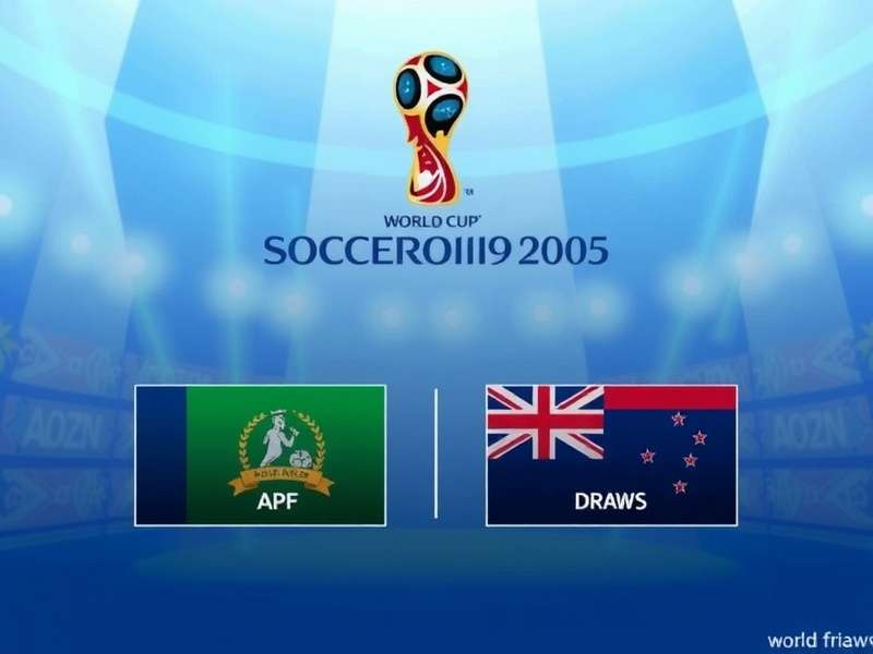 Australian Socceroos team reacting during a FIFA World Cup draw ceremony