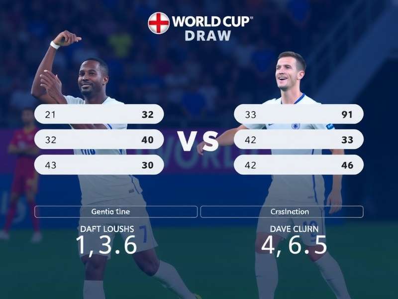 England national football team World Cup draw analysis and historical overview