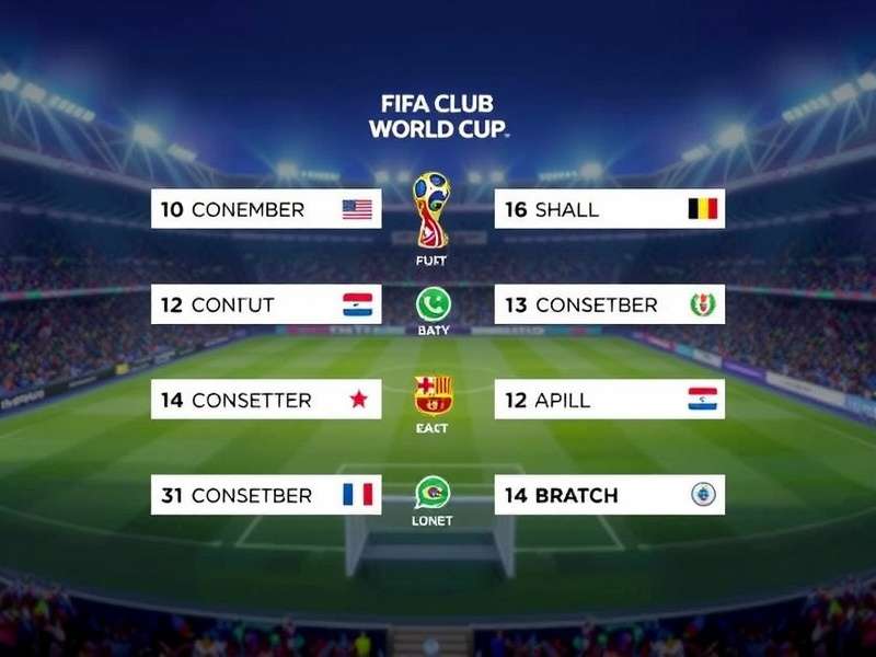 Fifa Club World Cup Draw Schedule 2025 – 32 teams compete for global glory