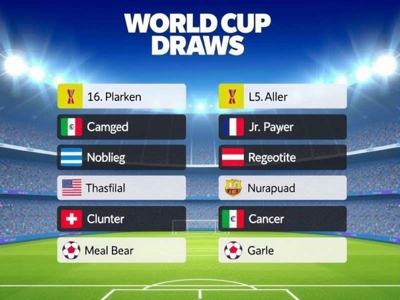 World Cup Draw – Exclusive data, group analysis and live fixture updates