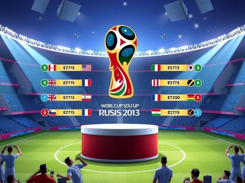 US World Cup Draw 2026 – Visual representation of the group stage and tournament structure