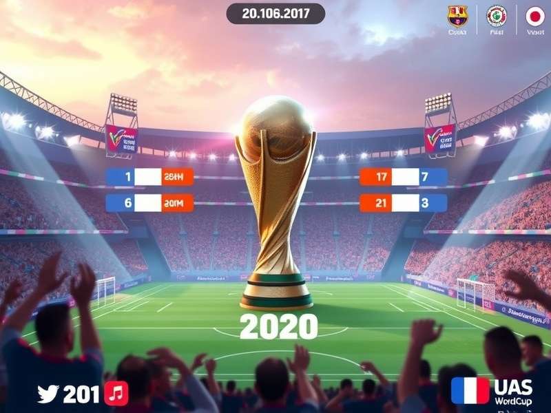 DAZN Club World Cup Draw 2025 – Official event banner showing the tournament trophy and DAZN branding