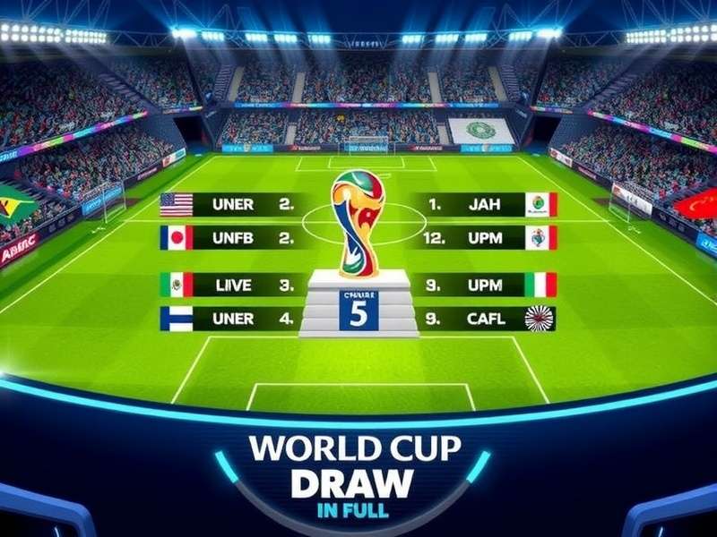 World Cup Draw In Full – Complete guide and analysis of the FIFA World Cup draw ceremony and pot seeding system